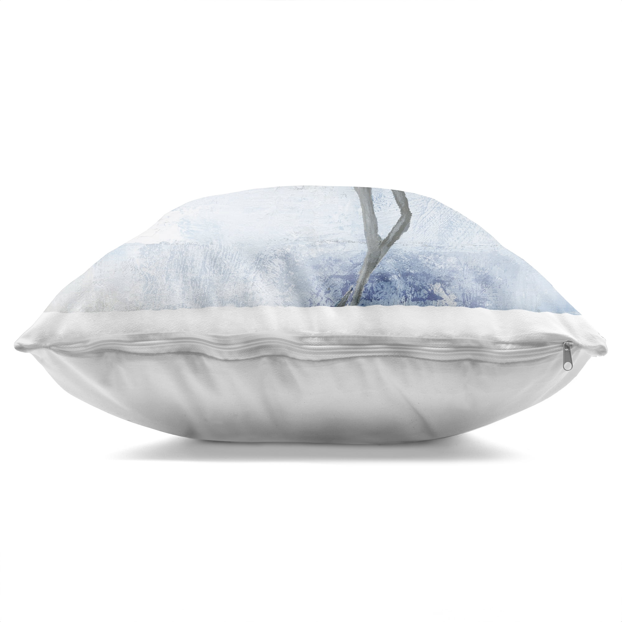 Stupell Industries Faded Blue Heron Decorative Printed Throw Pillow, design by Nan, 18 x 7 x 18