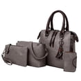 thumbnail image 4 of 4 unids/set bolso de hombro de moda Colcomx gris, 4 of 8