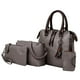 thumbnail image 4 of Set de Bolsos Mujer Baoblaze PU Gris 4 Piezas, 4 of 8