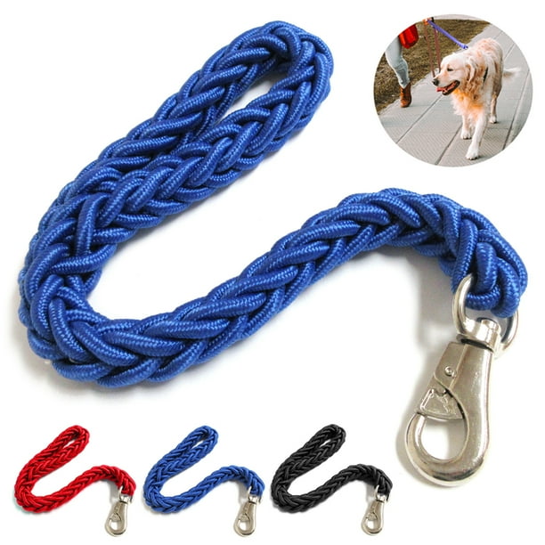 Dog Leash 2' Heavy Duty Strong Durable Thick Braided Rope Training