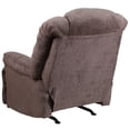 thumbnail image 3 of Flash Furniture Contemporary Hillel Pewter Chenille Rocker Recliner, 3 of 5
