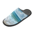thumbnail image 2 of ALAZA Mens Womens Cozy Memory Foam Slippers Summer Beautiful Sea Unisex House Shoes 9-10, 2 of 8