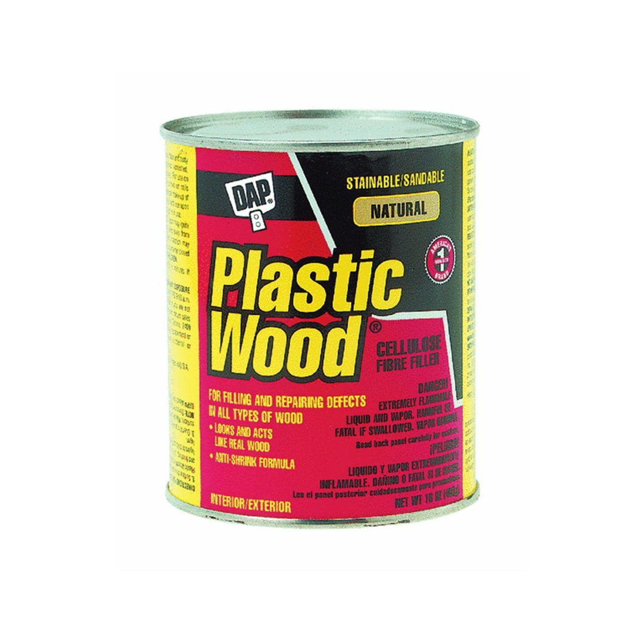 16 oz Natural Solvent Wood Filler