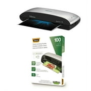 Fellowes Spectra 95 Laminator with 100 Letter-Size 5mil Laminating Pouches