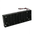 thumbnail image 6 of 1/2/3/4/5/6/8/10 AA Battery Holder Slot Case Plastic Storage Box Wire Leads Flat, 6 of 10
