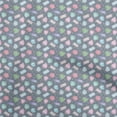 thumbnail image 1 of oneOone Cotton Flex Gray Fabric Mask Craft Projects Decor Fabric Printed By The Yard 40 Inch Wide, 1 of 5