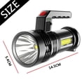 thumbnail image 5 of Bombilla LED COB Linterna brillante 4 Modo 300lm Antorcha a prueba de agua Lámpara de reflector (Rojo) Wdftyju Para estrenar, 5 of 5