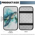 thumbnail image 5 of Yuyamidu Sea Turtle Car Center Console Armrest Pad Non-Slip Auto Center Console Cushion Accessories Fluffy Car Arm Rest Cover Pad for Most SUV Van Truck, 5 of 7