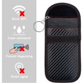 thumbnail image 4 of Paquete de 2 fundas protectoras Faraday para llaves de coche, con bloqueo RFID y seguridad de señal., 4 of 5