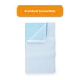 thumbnail image 2 of McKesson Stretcher Sheets - Medical Equipment Drape, Tear-Resistant Tissue/Poly Film - Blue, 72 in x 40 in, 50 Ct, 2 of 11