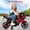 Red, variant on 6V Electric Toddler Kids Motorcycle, Toddler Bike, Indoor/Outdoor Toys, Durable, LED Headlights, Realistic Sounds, Kids Ride On Toys, Max Weight 66lbs, Ages 3+