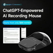 CheerTok Cheerdots 2 Wireless Touchpad All-in-one Pocket AirMouse AI Recording ChatGPT Enabled Mouse Presenter Smart Phone Remo