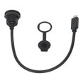 thumbnail image 1 of Cable USB C Macho A Hembra, Cable Adaptador Tipo C 3,1, Conector Fijo De Rosca, 30cm PD 60W, Carga Rápida Para Coche, Camión, Barco, 1 of 7