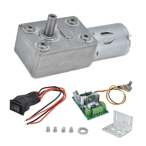Moteur à engrenages 6 V, moteurs de réduction de vitesse, capacité de charge de 30 kg, engrenage métallique JGY370 pour serrures électroniques pour robots 6 V 20 tr/min