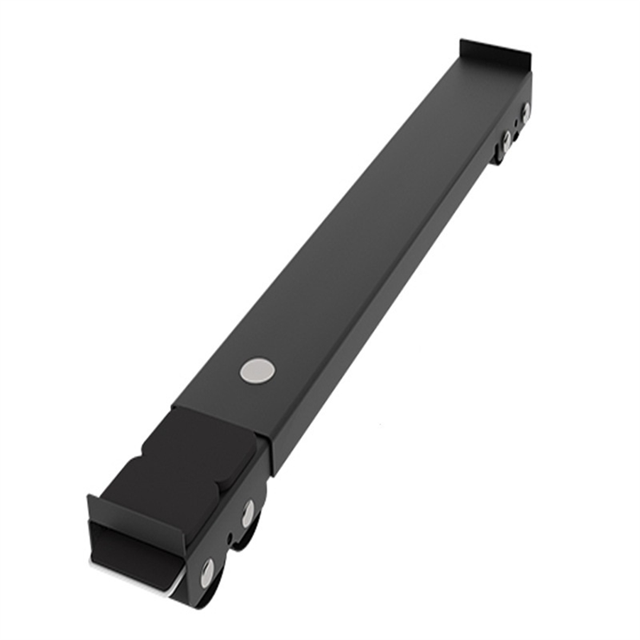 Base de Machine à Laver avec Réfrigérateur à 24 Roues, Climatiseur, Support de Base pour Ordinateur, 2 * Base Mobile, Noir