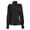 Black, variant on Womens Victorian Blouse Women's Gothic Shirt Retro Long Sleeved Ruffled Top Shirt High Neck Tops for Women
