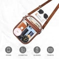 thumbnail image 5 of Clear Crossbody Purse Bag, Clear Bag Stadium Approved with Front Pocket for Concerts Sports Festivals, 5 of 7