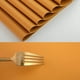 thumbnail image 3 of Manteles Individuales Mantel Individual Amarillo Manteles De Mesa De Cuero Juego De 6 Manteles Individuales Resistentes Al Calor Fáciles De Limpiar Lavables A Prueba De Agua Al Aire Libre Para Comedor Afortunado Sencillez, 3 of 3