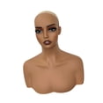 thumbnail image 5 of EHJRE Mannequin Head Manikin Head Display Styling Shop Multipurpose with Shoulder Holder for Scarf Glasses Jewelry Hat Necklace, 5 of 7