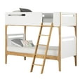 thumbnail image 3 of South Shore Bebble, Scandinavian Bed, Twin White, 3 of 13