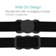 thumbnail image 2 of Protective Silicone Case Compatible Apple Airtag GPS Finder Dog Collar,Pet Buckle Holder(Black+Black), 2 of 2