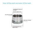 thumbnail image 1 of Faucet Adapter 22 Turn 16 18 20 22 24 26 28 30 32mm Internal and External Fine Tooth Faucet Conversion Thread Accessories, 1 of 5