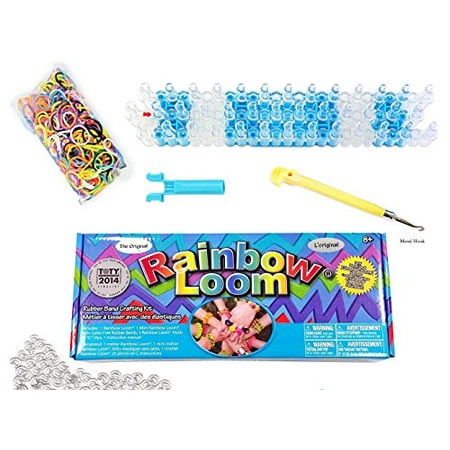 Rainbow Loom The Original Rainbow Loom With Metal Hook 2 0 Crafting Starter Kit Set Rainbow Loom The Original Rainbow Loom With Metal Hook 2 0 Crafting Starter Kit Set