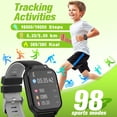 thumbnail image 4 of Reloj inteligente Sootingot para niños de 1,85 pulgadas con rastreador de actividad física IP68, 4 of 7