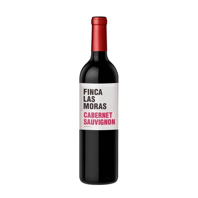 Caja de 12 Vino Tinto Finca Las Moras Cabernet Sauvignon 750 ml