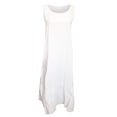 thumbnail image 5 of Sngxgn Women's Basic Bodycon Midi Dress Crewneck Sleeveless Casual Summer Tank Top Dresses(White,XL), 5 of 6
