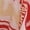 Color, variant on Women's Red White Tribal Geometric Print Spaghetti Strap Maxi Dress Square Neck Smocked Back Boho Vacation Dress