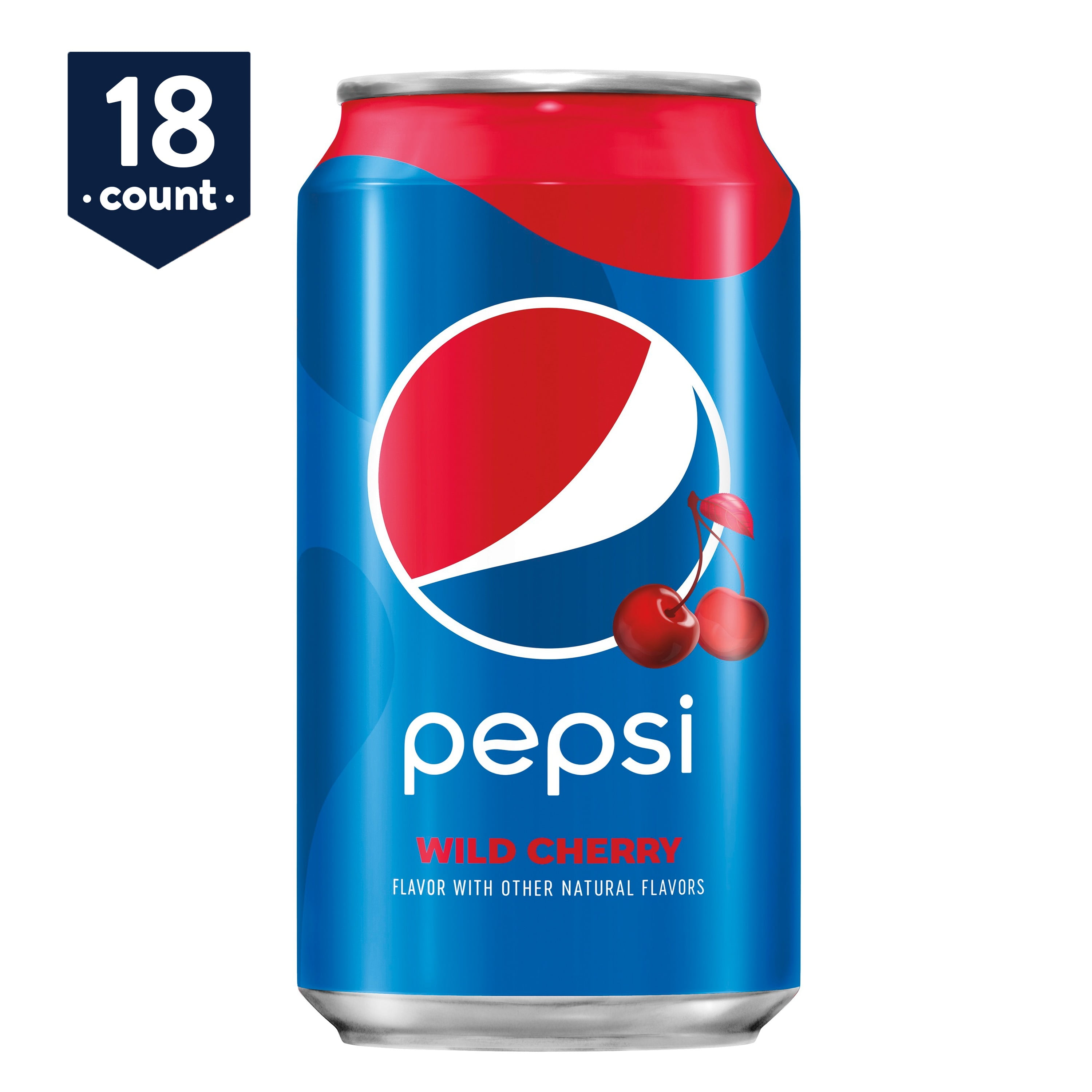 Pepsi Wild Cherry, 12 oz Cans, 18 Count