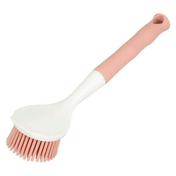 Handle Dish Brush Scrubbing Pot Brush Safe Ergonomic Design Kitchen Cleaning Essential