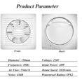 thumbnail image 3 of Exhaust Fan Universal Application For Kitchen Bathroom, Low Energy Consumption Reversible Airflow Quiet Operation Long Life High Efficiency, 3 of 8