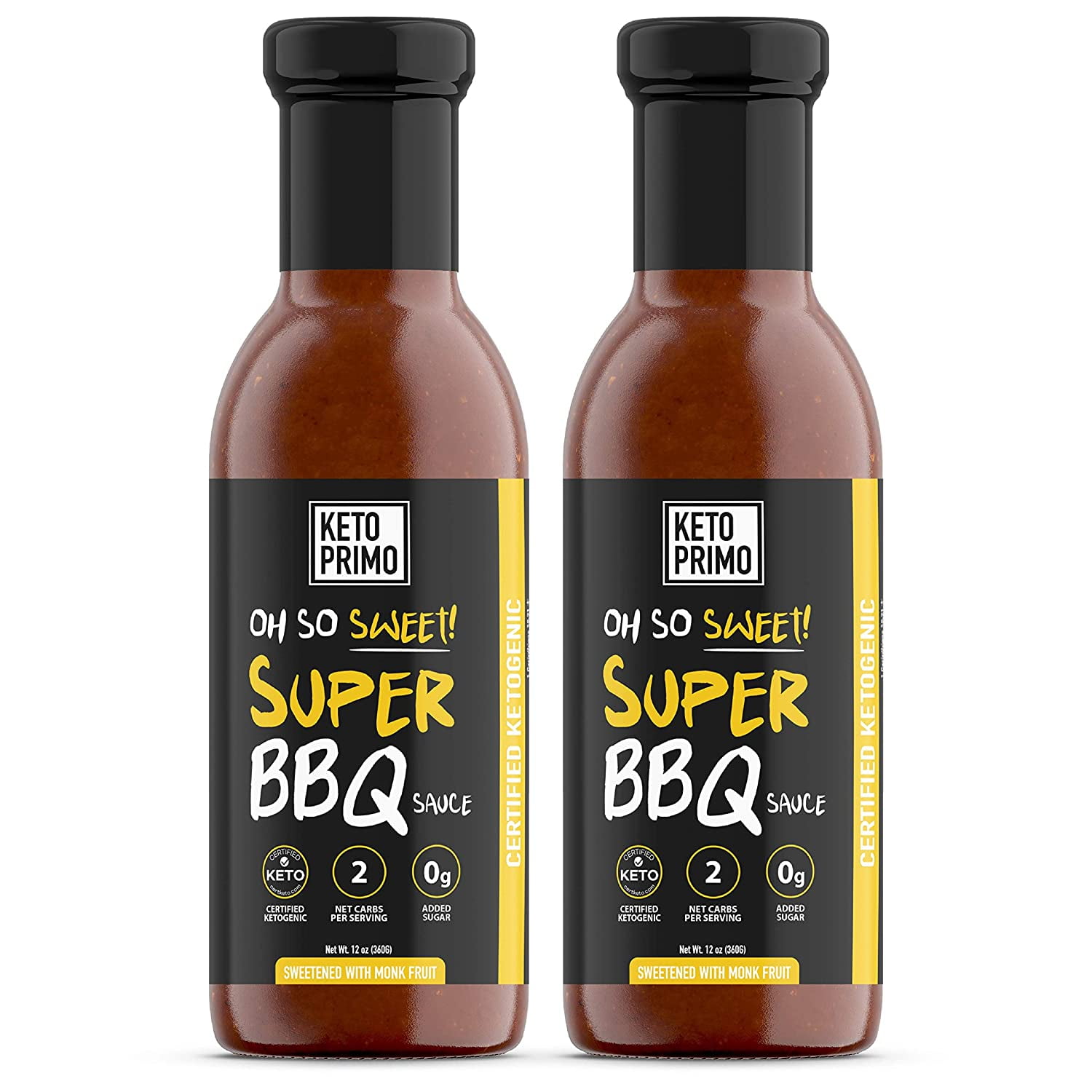 Keto Oh So Sweet Super BBQ Sauce by Keto Primo Certified Ketogenic