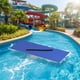 thumbnail image 1 of Colchón Flotante de Piscina Colchón Individual de Espuma Alfombrilla Flotante Cama de Agua Ligera Enrollable Superficie Suave Adecuado para Niños Camp Amarillo Azul, 1 of 8