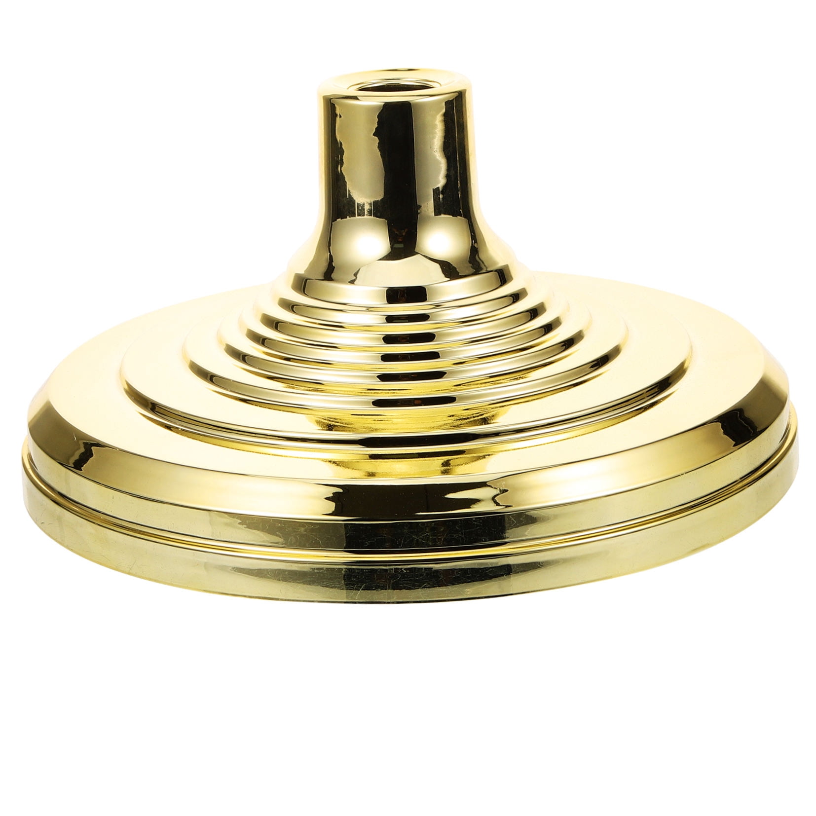 LULULION Portable Plastic Flag Pole Holder Golden Color Ideal for Indoor Outdoor Party Decoration