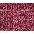 thumbnail image 4 of oneOone Tissu Polyester Lycra Rouge Carmin Petit Motif Bandhani Matériel de Robe Tissu Imprimé Tissu au Mètre 56 Pouces de Large, 4 of 4