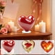 thumbnail image 1 of Adorno giratorio de pie en forma de corazón en forma de acrílico 2D – Cartel decorativo de alta definición • Manualidades de plástico multicolor para salón, dormitorio, escritorio, repisa a la, 1 of 7