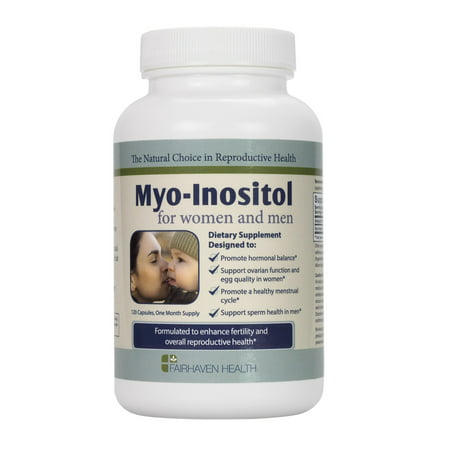 Myo-Inositol Fertility Supplements for PCOS,120 (Best Herbs For Male Fertility)