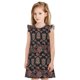 thumbnail image 1 of Balery Retro Floral Camisón de princesa para niñas, pijama de algodón con mangas abullonadas, suave y bonito.-Medium, 1 of 6