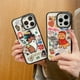thumbnail image 2 of Pegatina De Dinosaurio Lindo Joint Casetifg Marca Oficial Con Caja De Teléfono Funda Para iPhone 11 12 13 14 Pro Max 14 Plus Carcasa De Silicona Talla Original TPU A Prueba De Golpes De Fuente Lateral, 2 of 4
