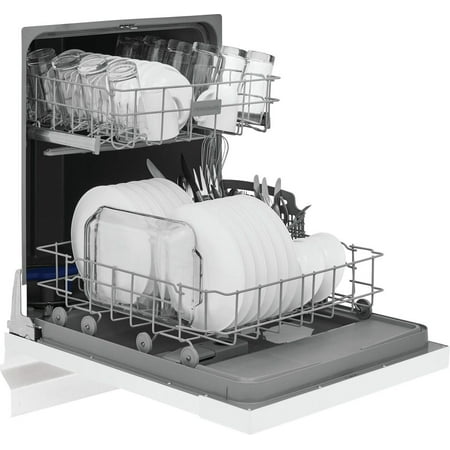 Frigidaire 24" Front Control Built-In Dishwasher, 62dba - White