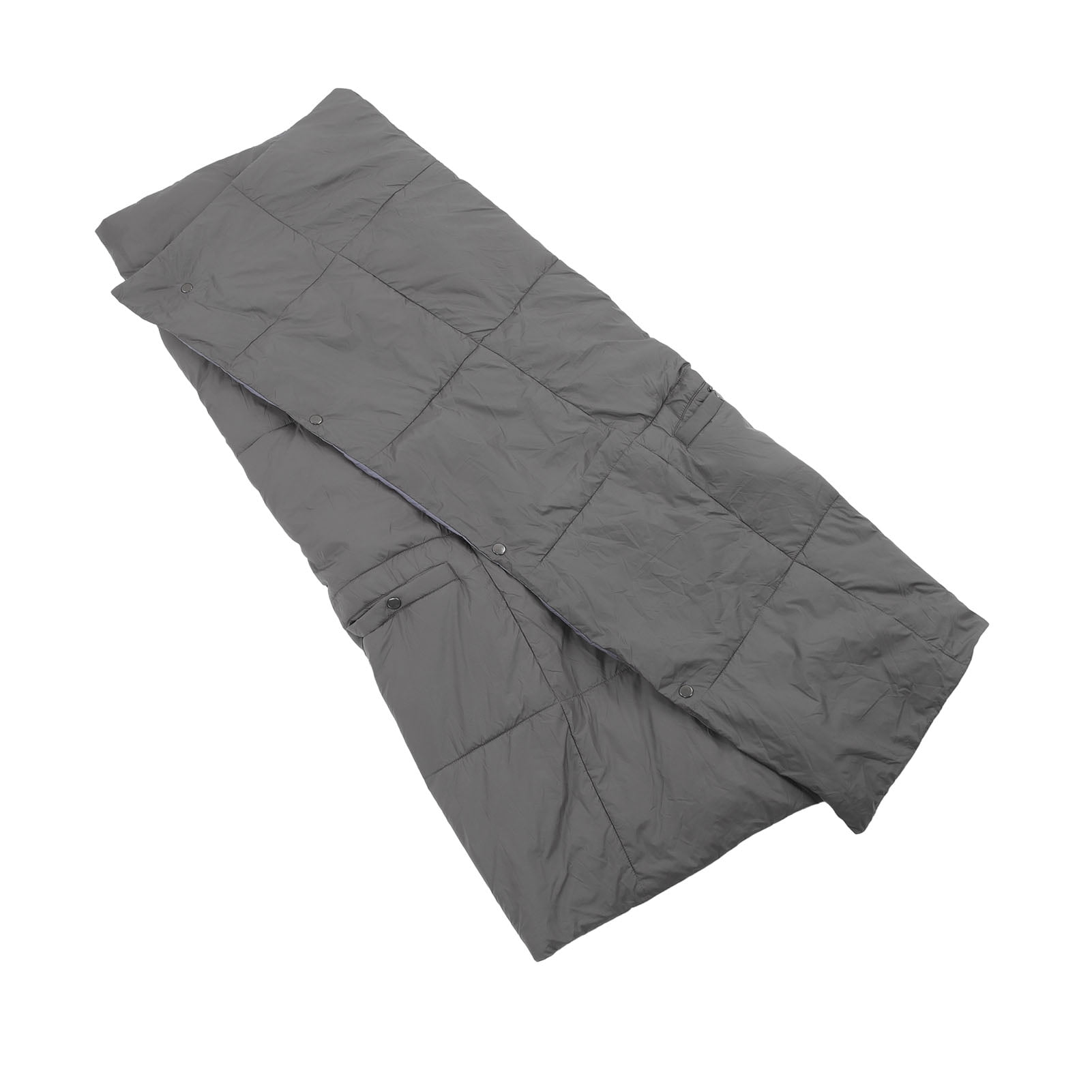 BIMZUC USB Heated Blanket Dark Grey 3 Temp Modes 52x43 inches / 132x109 cm Soft Chinlon Portable Electric Throw Blanket Heated Shawl for Winter Naps Home Office Car Use