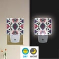 thumbnail image 5 of Traditional Nordic Knitted Patterns LED Night Light Sensor Lamp Plug-in Adjustable Brightness 2 Pack, 5 of 7