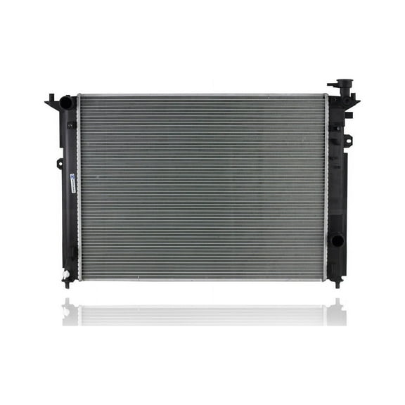 Radiator - Cooling Direct Compatible/Replacement for '18-20 Hyundai Genesis G80 3.3L Turbo/5.0L AWD, 17-19 G90 3.3L Turbo/5.0L - Plastic Tank, Aluminum Core - 25310D2000