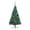 Green, variant on vidaXL Artificial Half Pre-lit Christmas Tree with Ball Set Party Decoration