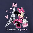 thumbnail image 3 of Disney - Mickey & Friends - Minnie Mouse - Take Me to Paris - Toddler And Youth Long Sleeve Graphic T-Shirt, 3 of 5