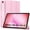 Flowers Pink, variant on MoKo Case for Galaxy Tab A11+ Plus/A9+ 11-Inch 2026/2024, Slim Stand Protective Smart Cover with Hard PC Translucent Back Shell for Galaxy Tab A11+/A9 Plus Tablet, Auto Wake/Sleep, Black
