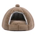 thumbnail image 1 of Nido De Gato Estilo Yurta Para Mascotas, Cama Para Gatos Que Mantiene El Calor, Cuatro Estaciones, Casa Universal Para Gatos Inevent PT001367-02, 1 of 7